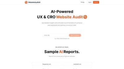 Website Audit AI