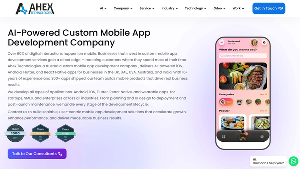 Welcome to Ahex Technologies