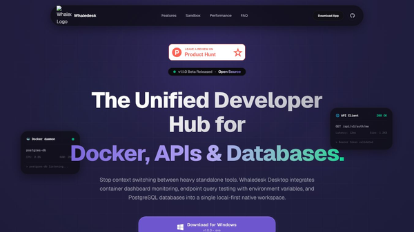 Whaledesk