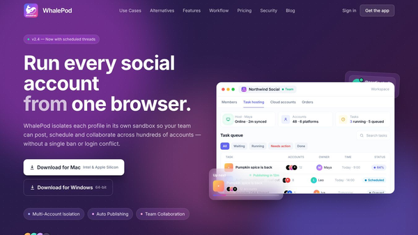 WhalePod Browser