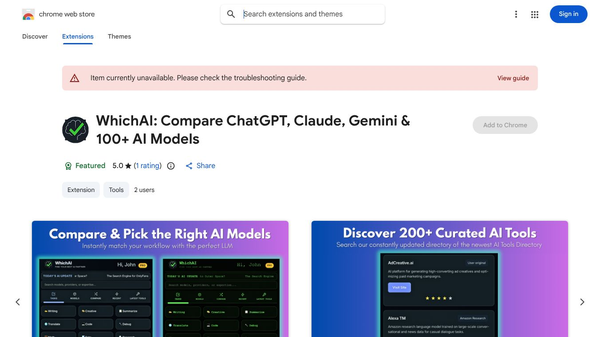 WhichAI: Find Best AI Here