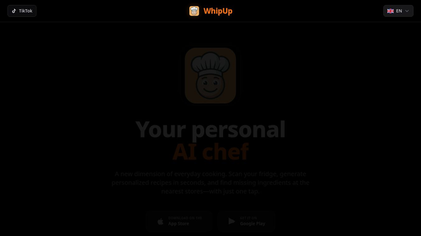 WhipUp:Your Kichen Assistant