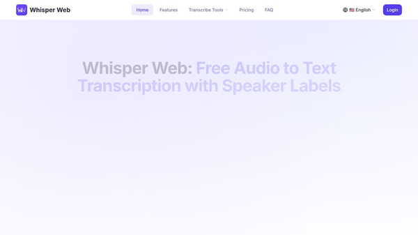 Whisper Web