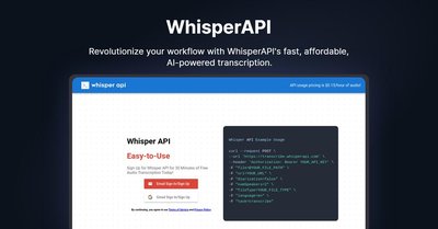 WhisperAPI