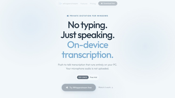 Whisperstream