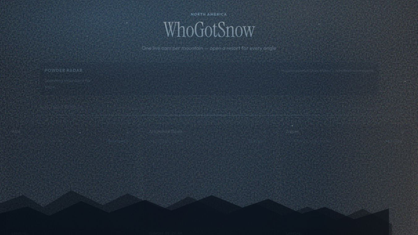 WhoGotSnow