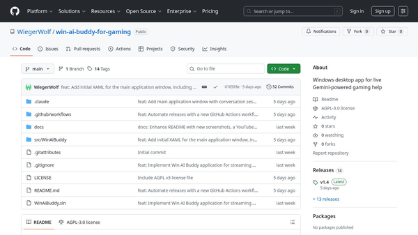 Win AI Buddy for Gaming
