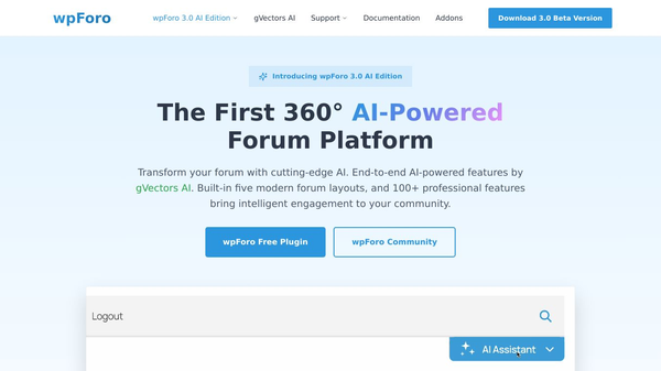 wpForo 3.0 AI Edition