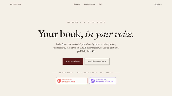 Wrotebook