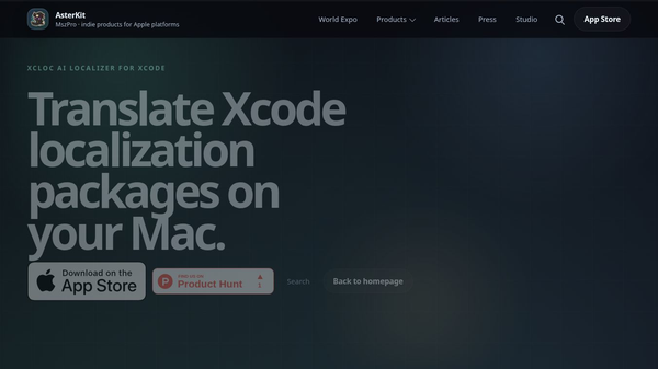 Xcode .xcloc local AI localizer