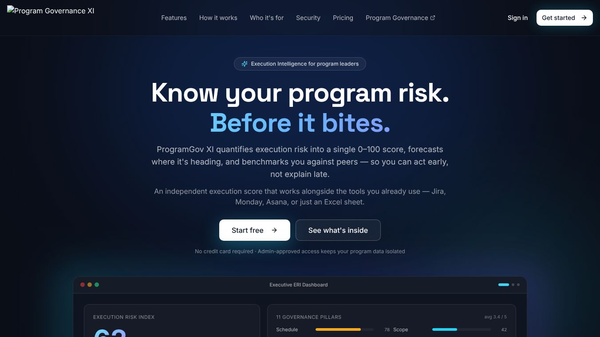 XIS (Execution Intelligence system)