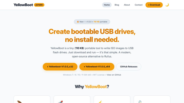 YellowBoot – (Rufus Alternative)