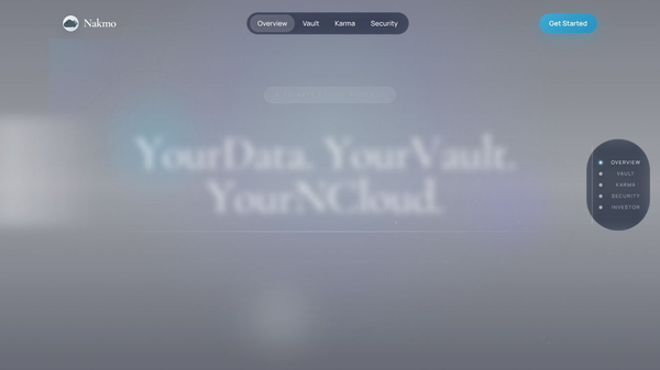 Your Data. Your Vault. Your NCloud.