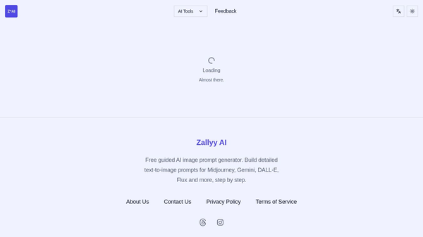 Zallyy AI — Image Prompt Generator