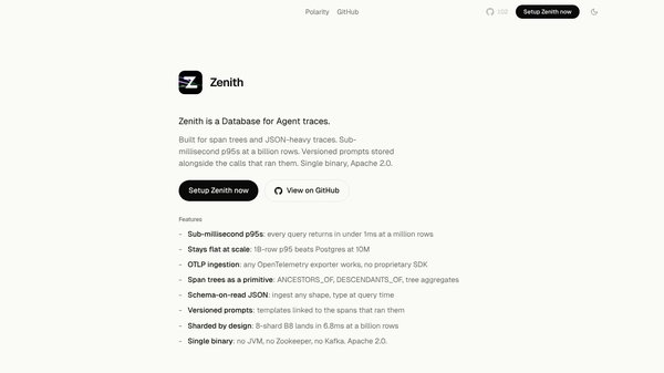 ZenithDB