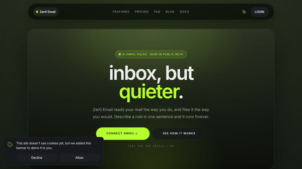Zer0 Email