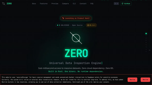 ZERO [ UNLICENSE ]