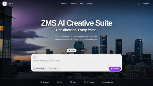 ZMS AI Creative Platform