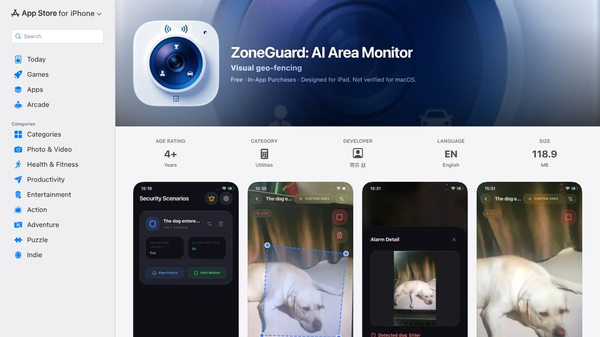 ZoneGuard: AI Area Monitor