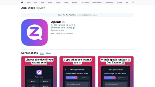 Zpeak™