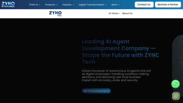 ZYNO Tech AI Agent Development
