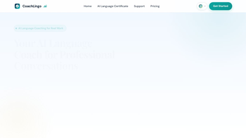 CoachLingo for AI Language Coaching