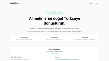 Doğal Metin