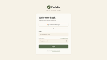 Pawfolio
