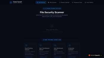 Protect yourself scanner and security