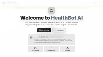 Symptom Checker Chatbot