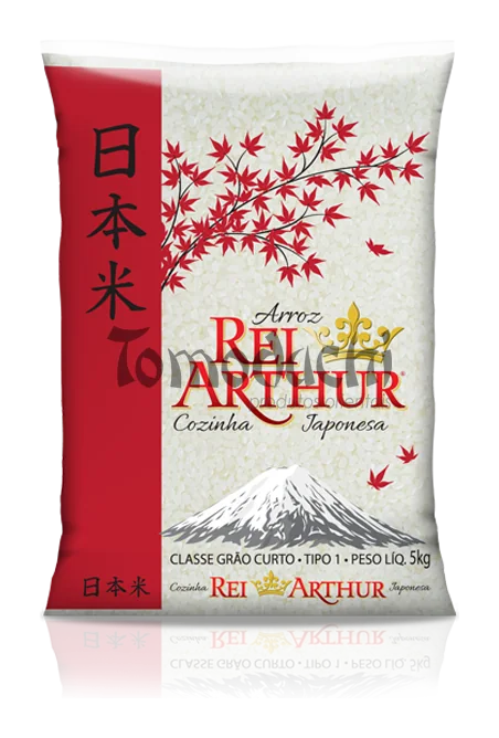 Arroz Japonês Grão Curto Rei Arthur