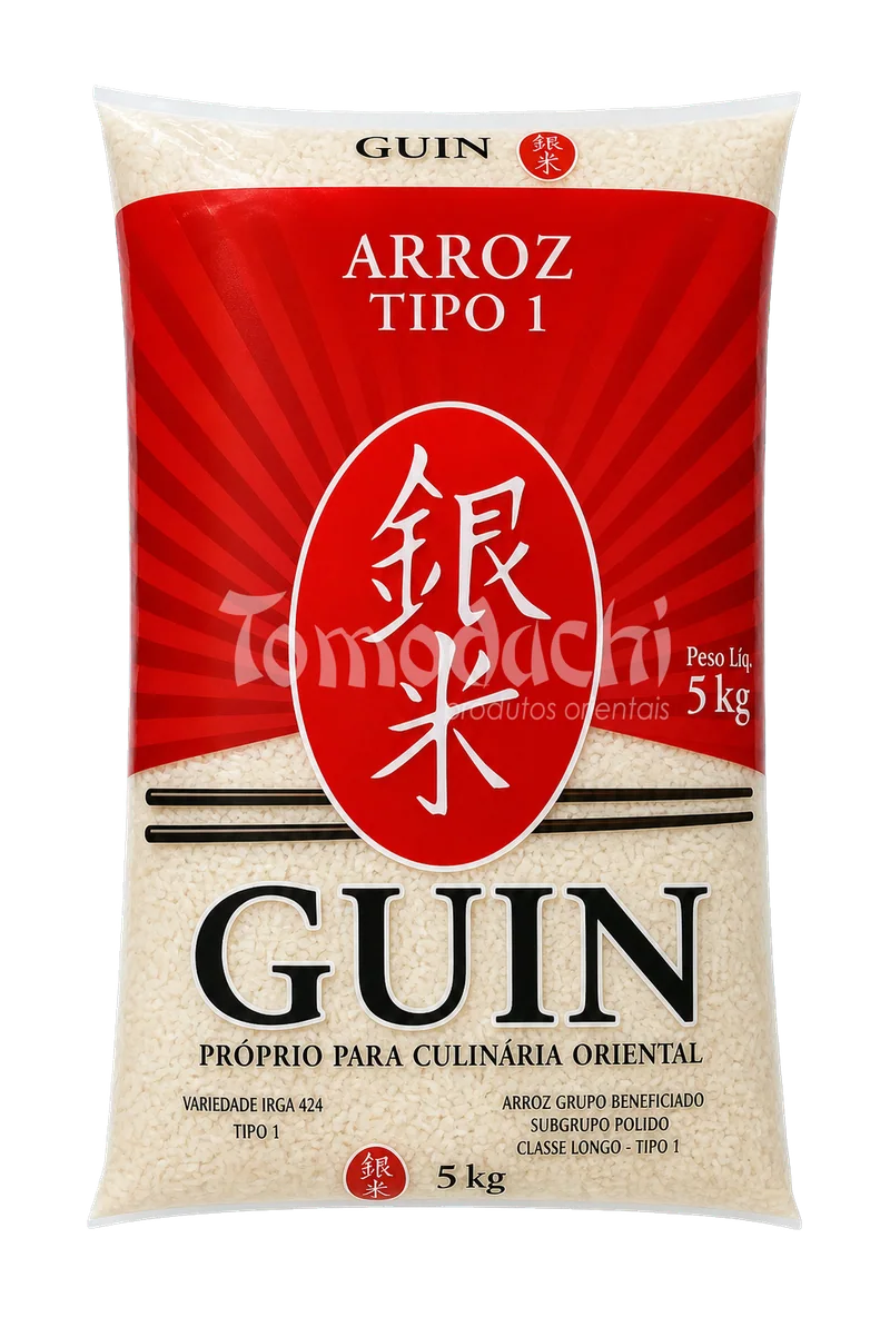 Arroz Japonês Grão Longo Guin