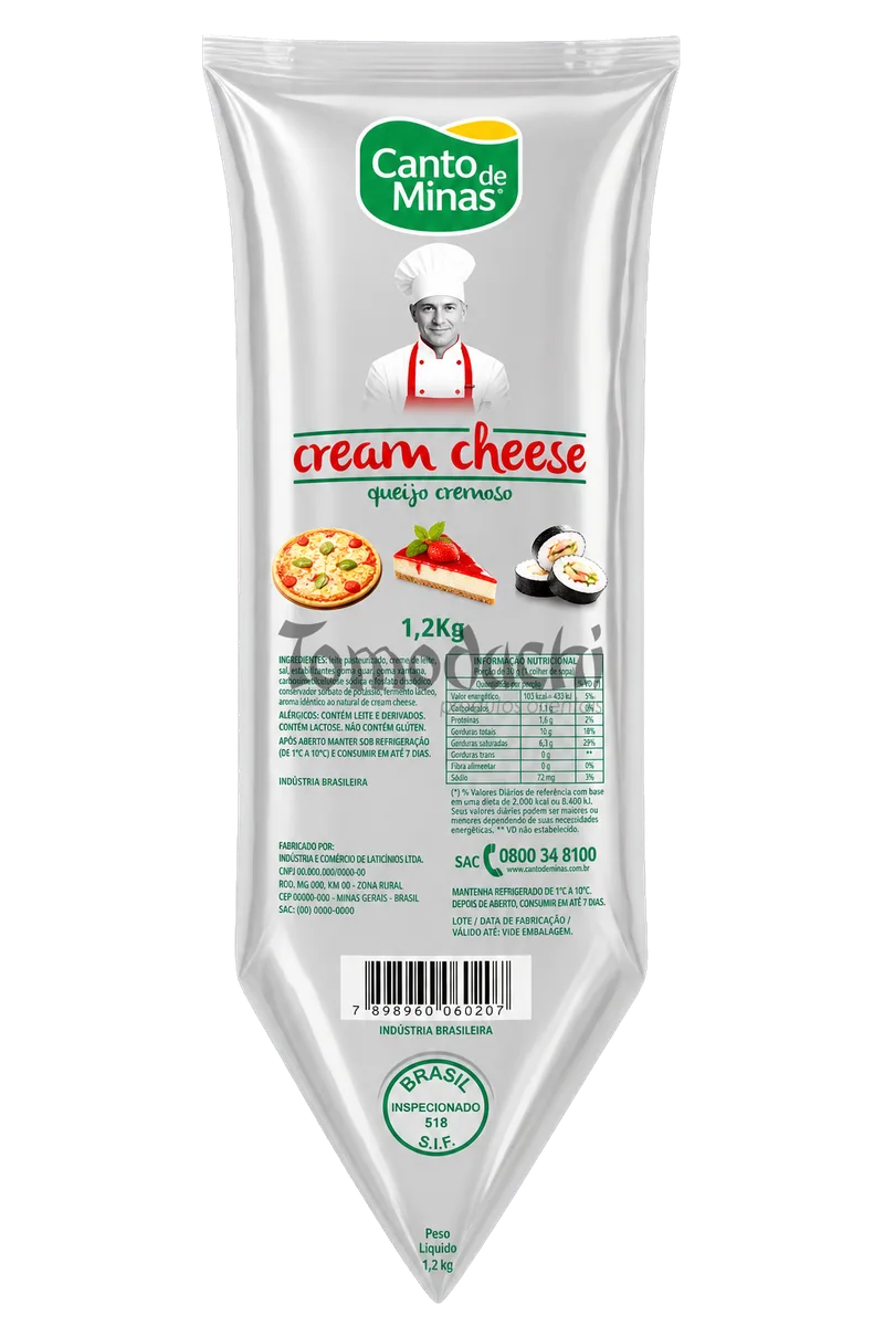 Cream Cheese Canto de Minas