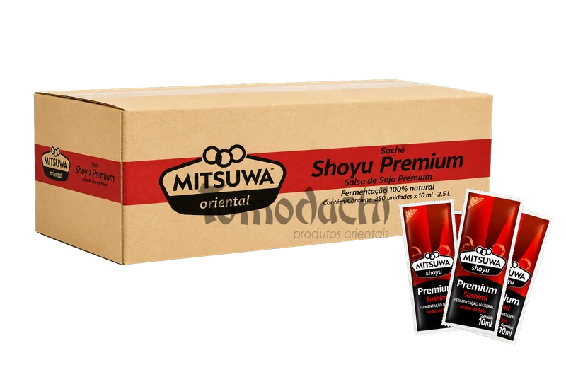 Caixa de Molho Shoyu Premium Mitsuwa