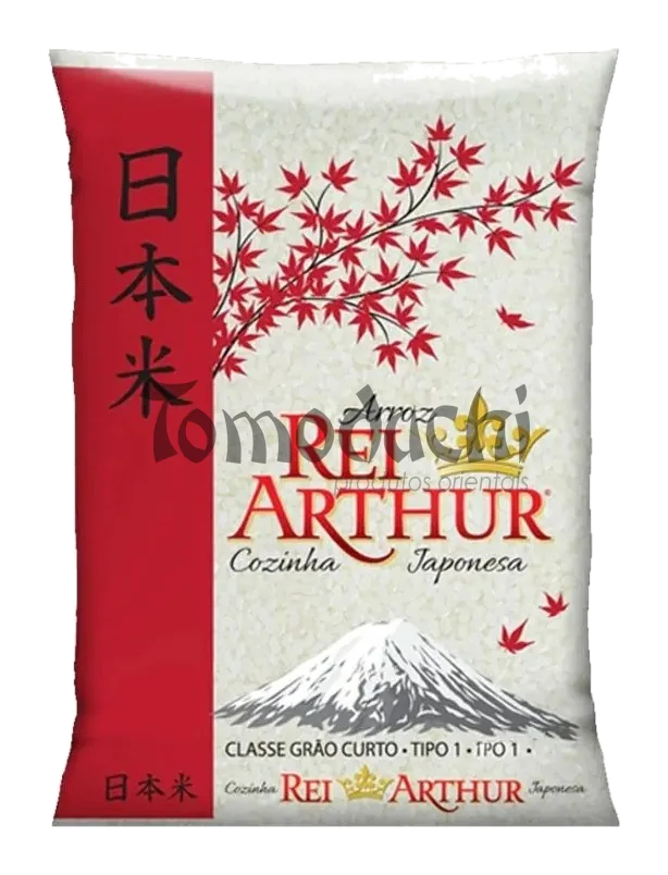 Arroz Japonês Grão Curto Rei Arthur