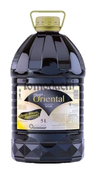 Molho Shoyu Oriental de Rotulo Amarelo Azuma