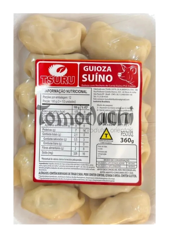 Guioza Suína Tsuru