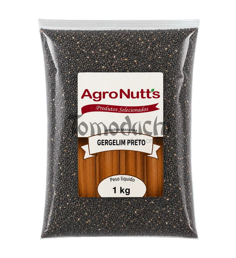 Sementes de Gergelim Preto Agronutts