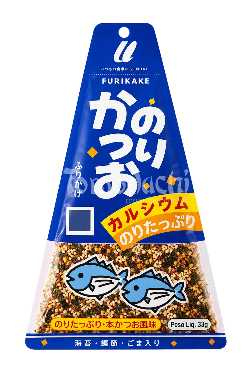 Furikake Azul Escuro Nori Katsou Zendai