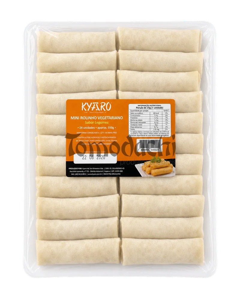 Mini Rolinho Vegetariano Kyaro