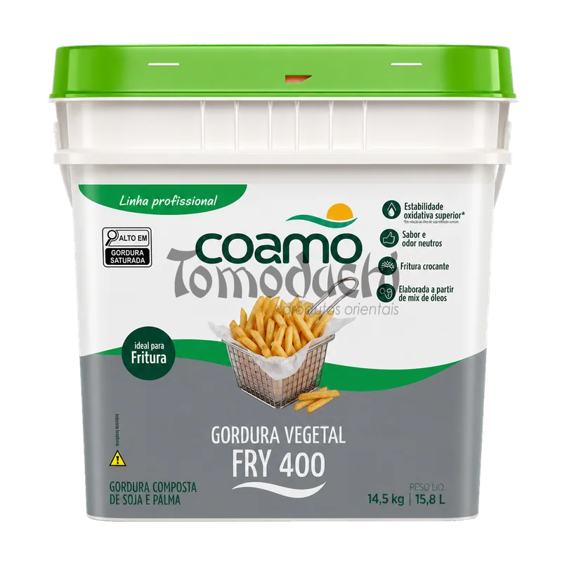 Gordura Vegetal Fry400 Coamo