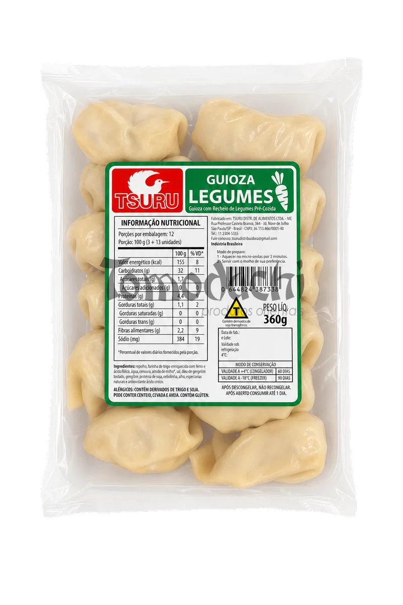 Guioza de Legumes Tsuru