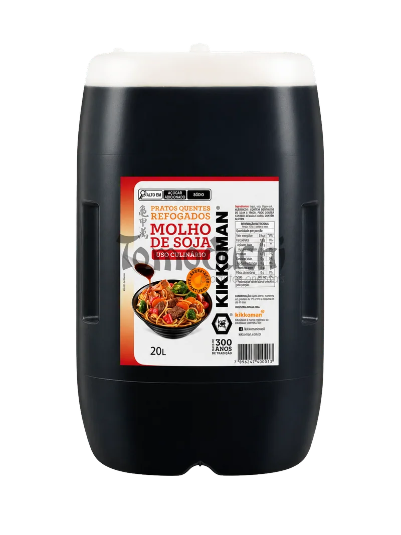Molho Shoyu Tradicional P/ Pratos Quentes Kikkoman