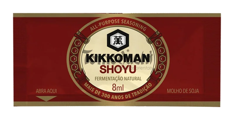 Caixa de Molho Shoyu Fermentacao Natural Kikkoman