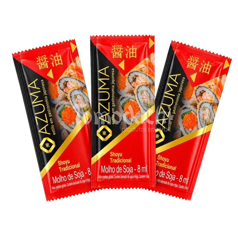 Caixa de Molho Shoyu Suave Azuma