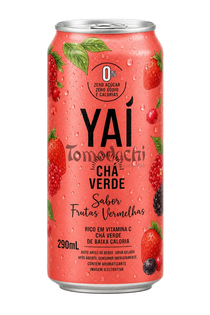 Chá Verde de Frutas Vermelhas Yai