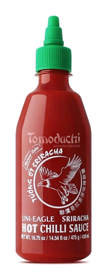 Molho de Pimenta Sriracha Uni Eagle Hot Aguia Shin Bueno