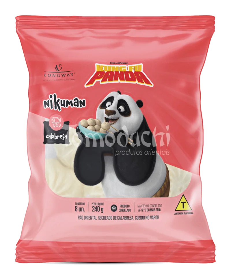 Nikuman Kung-Fu-Panda Sabor Calabresa Long Way