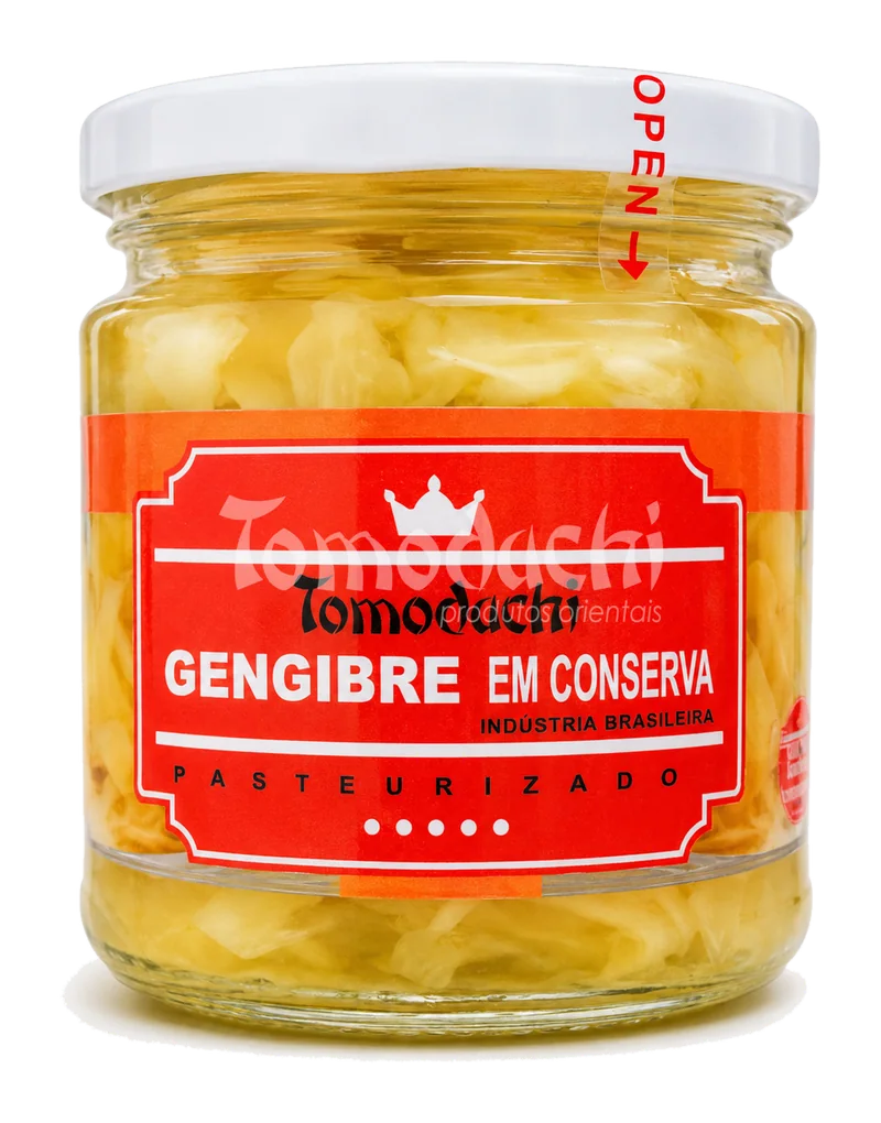 Pote de Gengibre Em Conserva Tomodachi