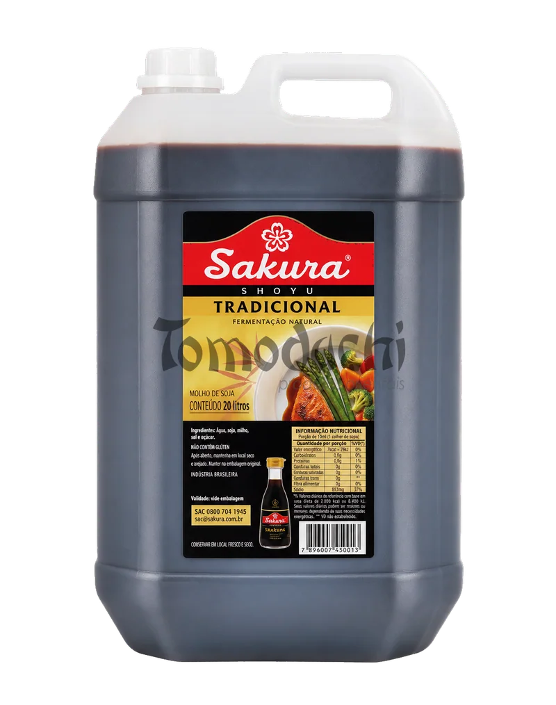 Molho Shoyu Tradicional Sakura